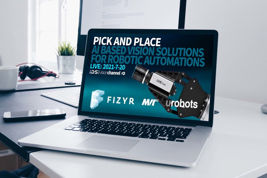Fizyr, MVTec and urobots with sessions at the 3-in-1 focus event on July 20th from 2 p.m. BST